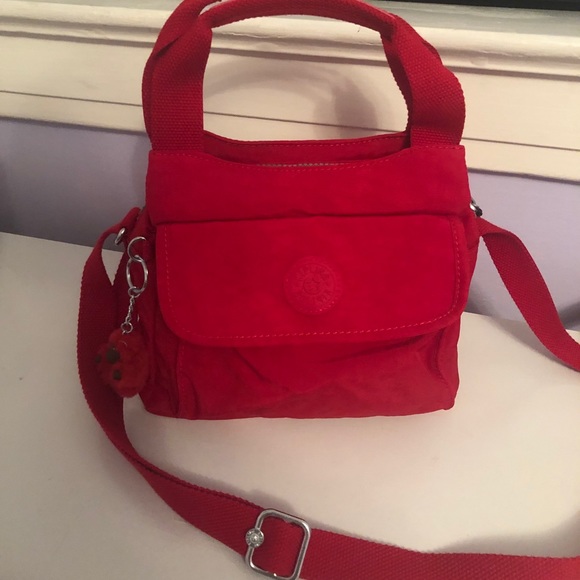 kipling red purse